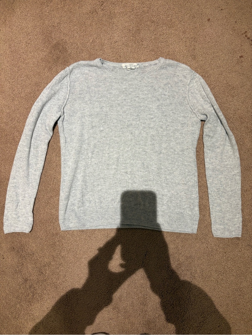 H&M Light Gray Women's Crewneck Sweater size medium